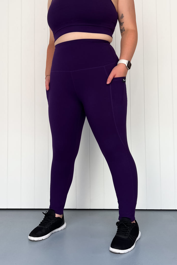 Indigo - Hybrid 2.0 - Leg Pockets - Full Leggings