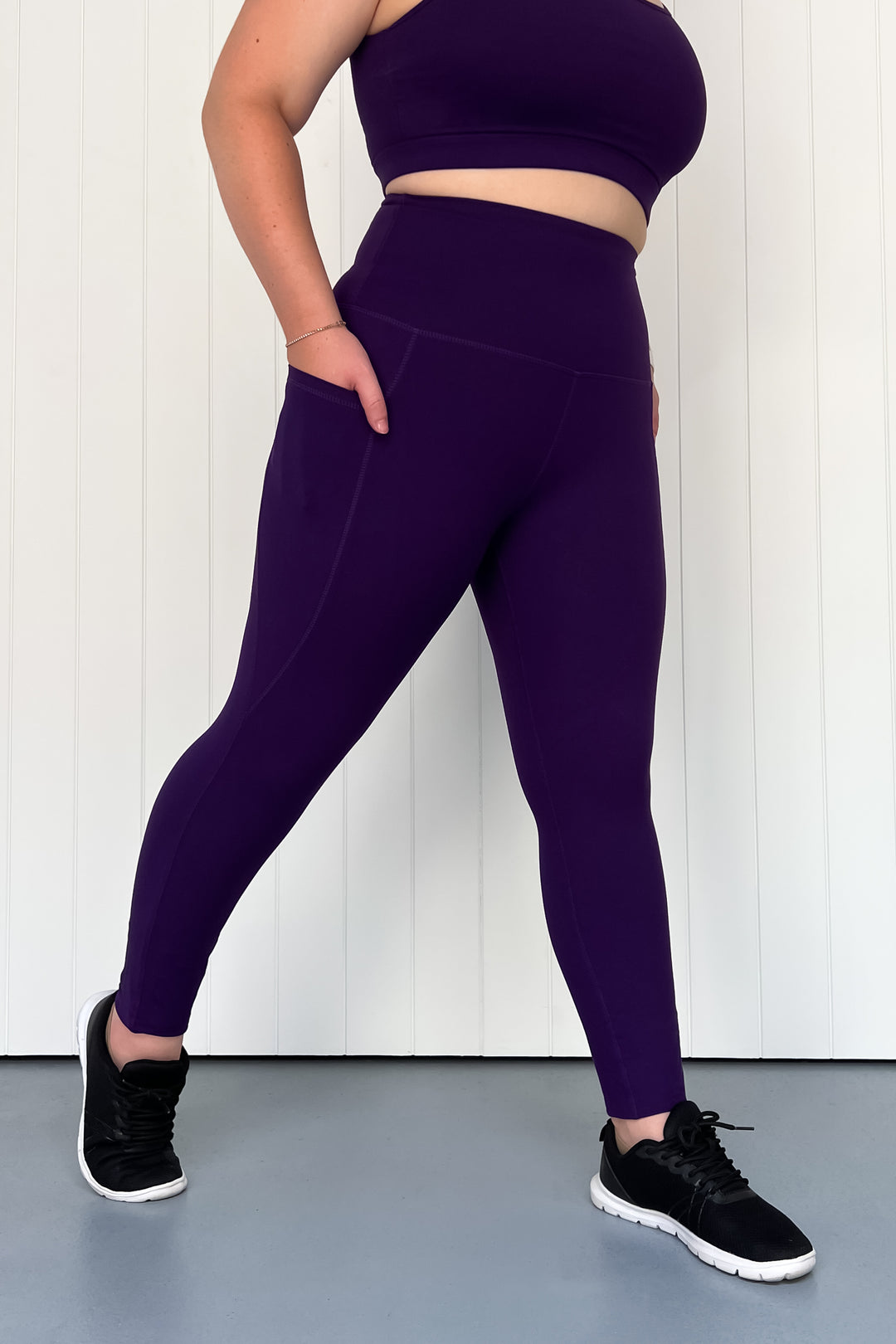 Indigo - Hybrid 2.0 - Leg Pockets - Full Leggings