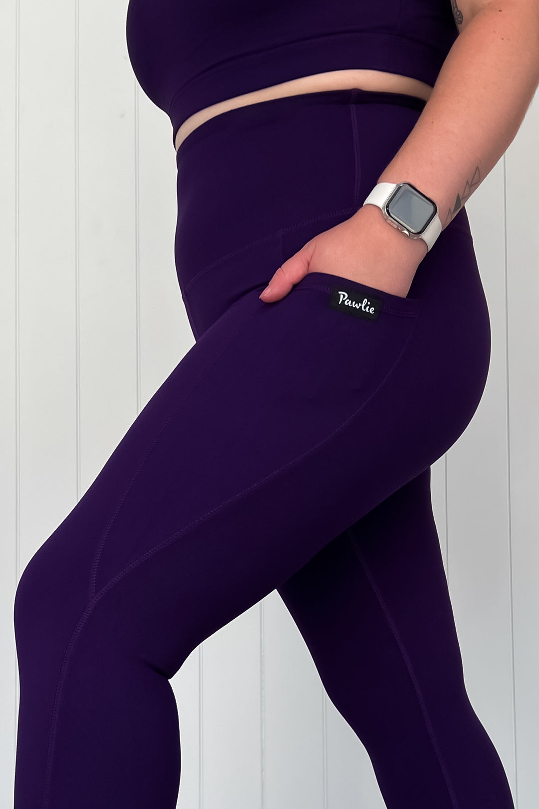 Indigo - Hybrid 2.0 - Leg Pockets - Full Leggings