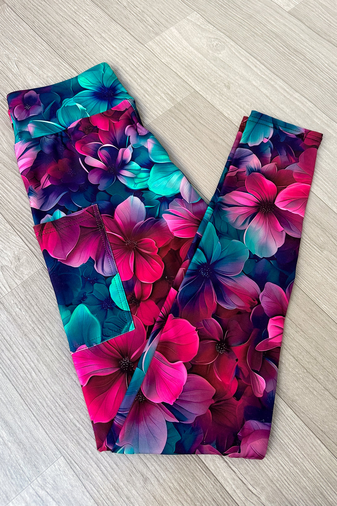 Bloom Lust - Casual - Full Leggings - Pockets