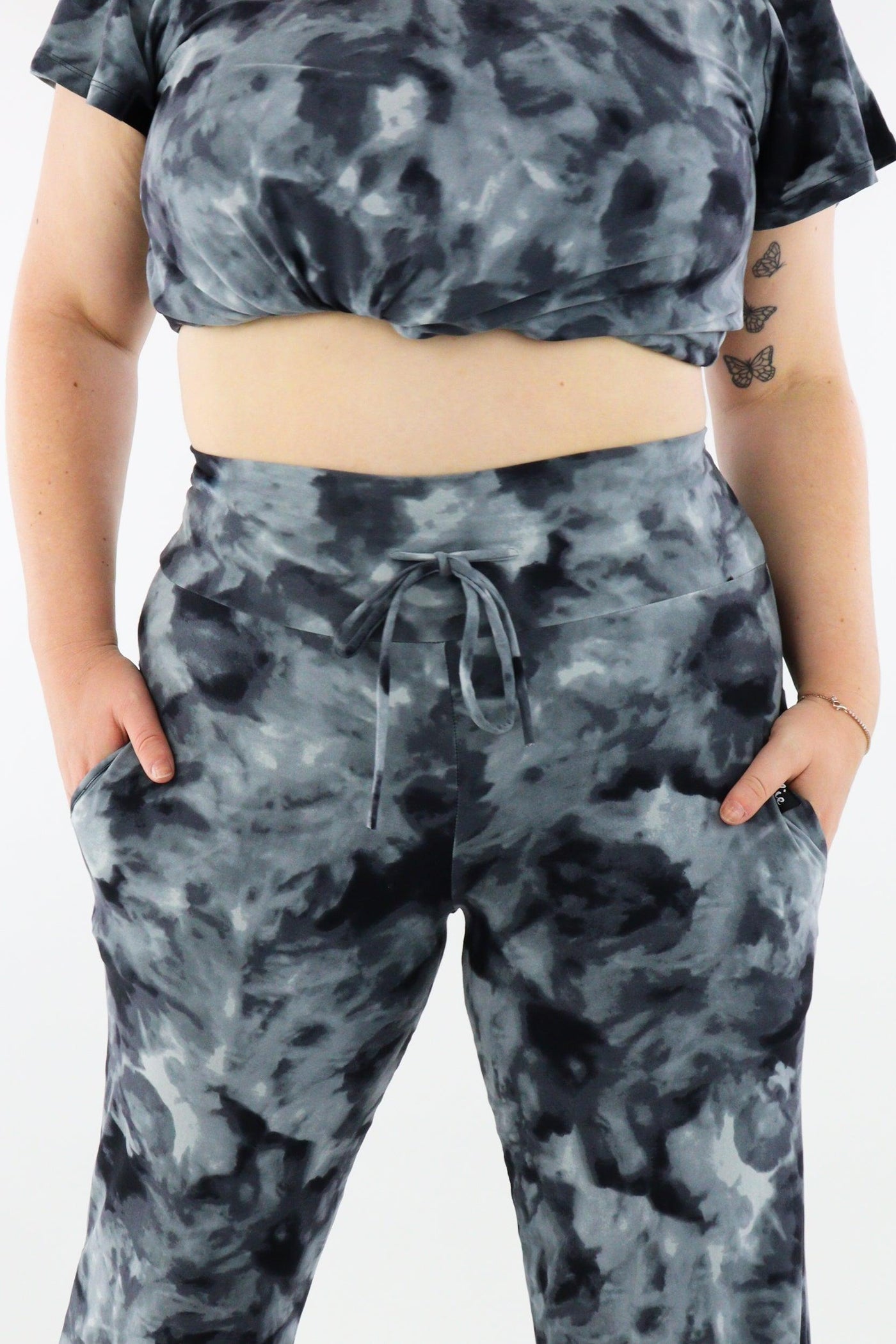 Stormy Tie Dye - Lounge Pants - Pockets