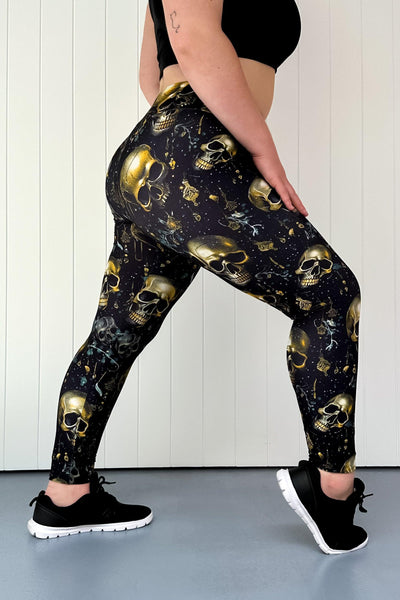 Skull Trinkets - Casual - Full Leggings