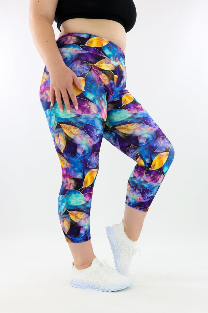 Autumn Galaxy - Casual - Capri Leggings