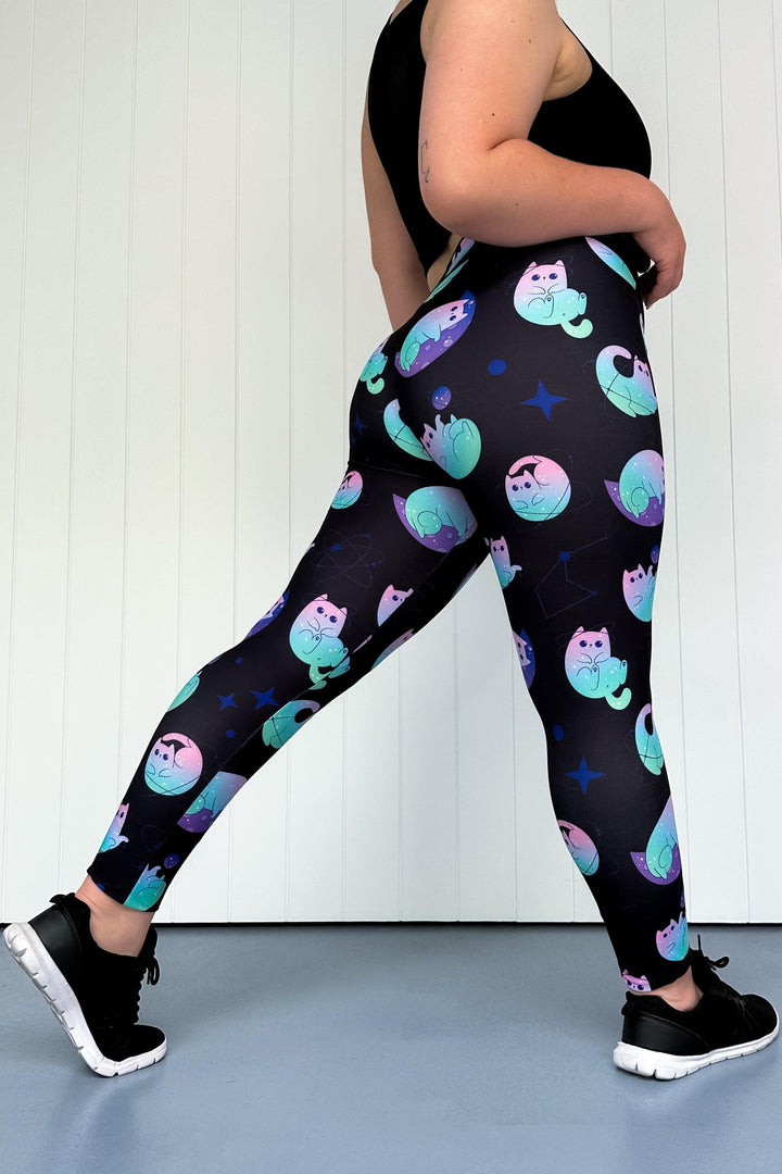 Celestial Cat - Casual - Full Leggings