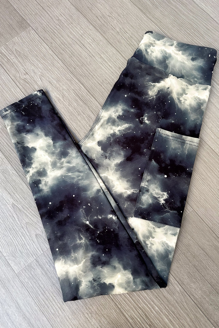 Galaxy Storm - Casual - Full Leggings - Pockets