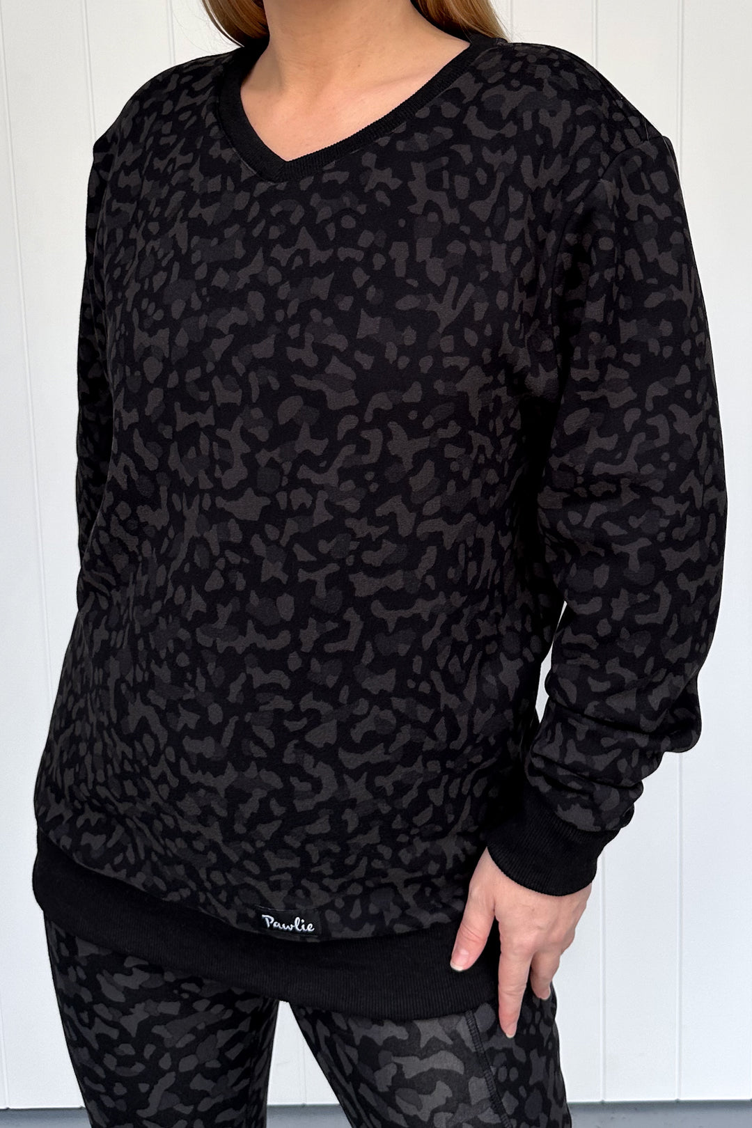Black Panther - Fleece Jumper - V-neck