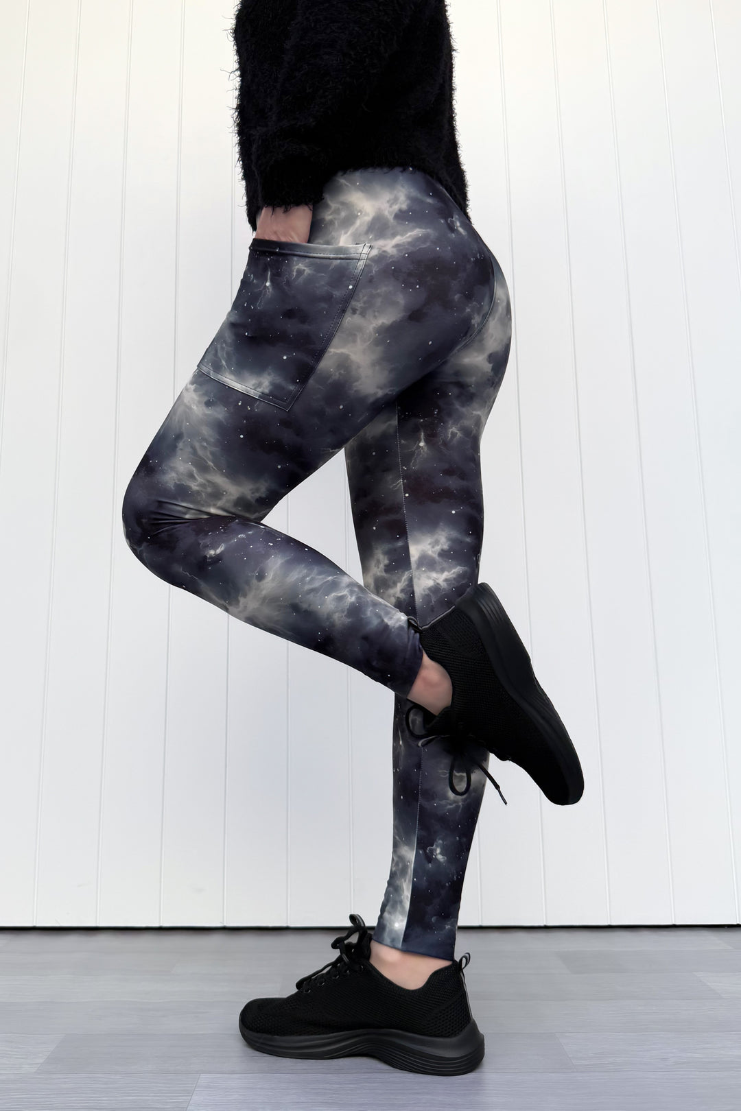 Galaxy Storm - Casual - Full Leggings - Pockets