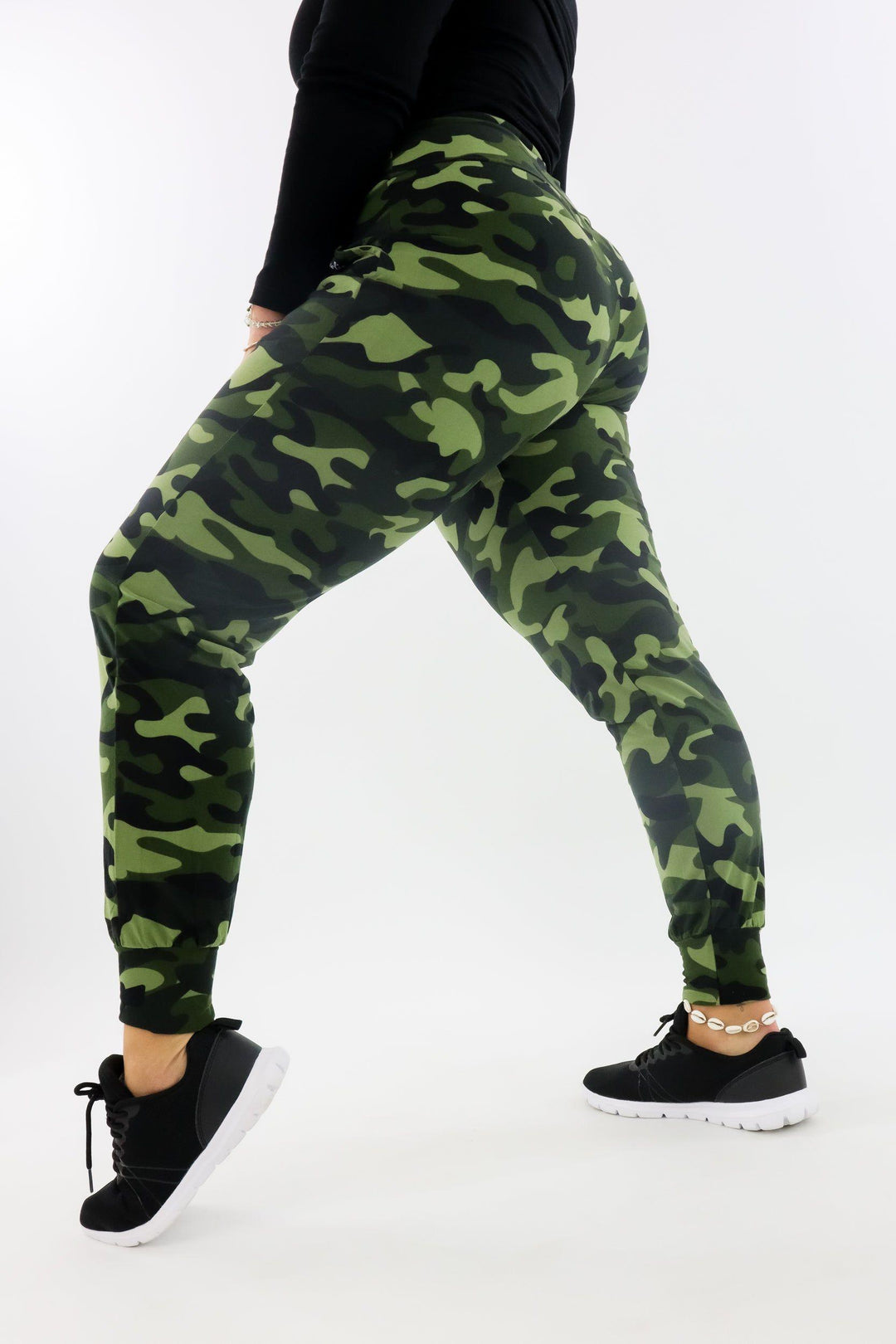 Olive Camo - Soft Joggers 2.0 - Pockets Hybrid Joggers Pawlie   