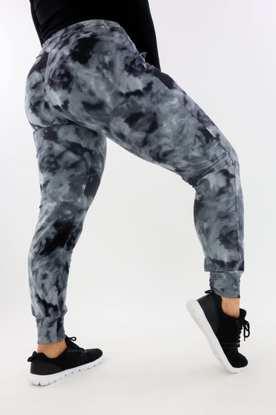 Stormy Tie Dye - Soft Joggers 2.0 - Pockets Hybrid Joggers Pawlie   