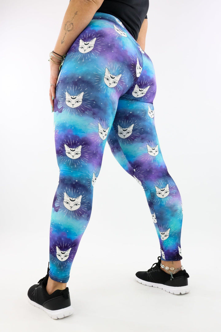 Cat Witch - Casual - Full Leggings Casual Full Leggings Pawlie   