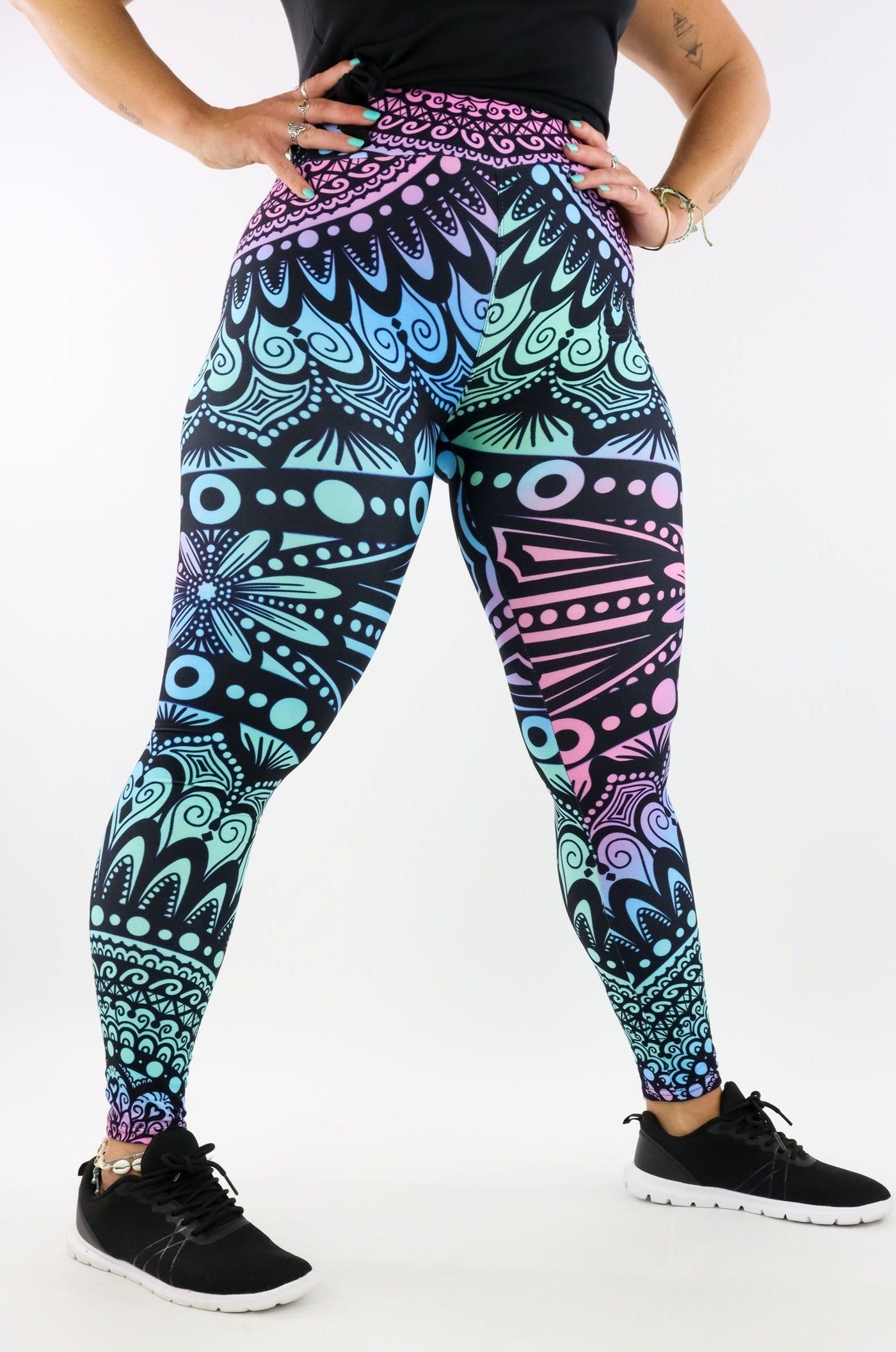 Oh Mandala - Casual - Full Leggings Casual Full Leggings Pawlie   