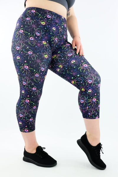 Cute but Deadly - Casual - Capri Leggings Casual Capri Leggings Pawlie   