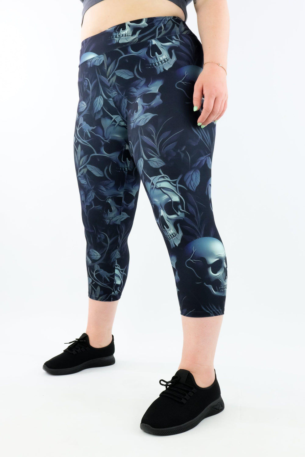 Vines of the Dead - Casual - Capri Leggings Casual Capri Leggings Pawlie   