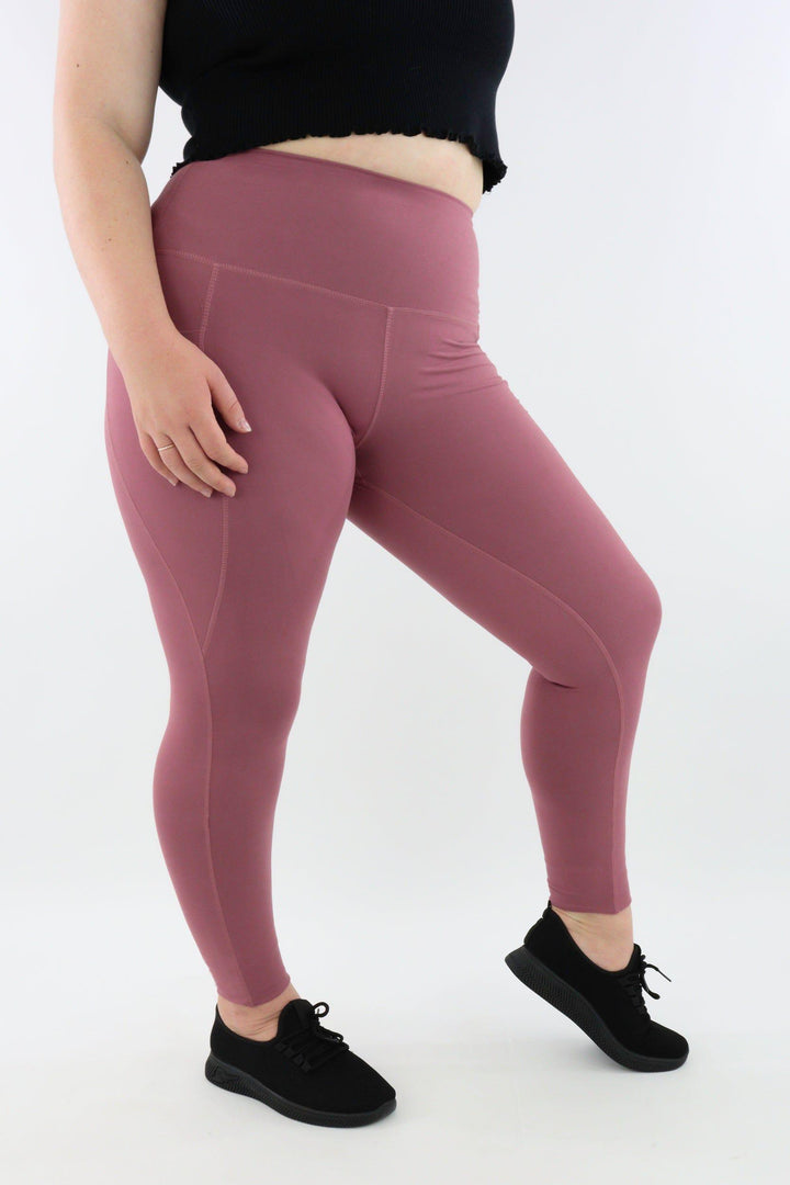 Rosy - Hybrid 2.0 - Leg Pockets - Full Leggings Hybrid Full Leggings Pawlie   