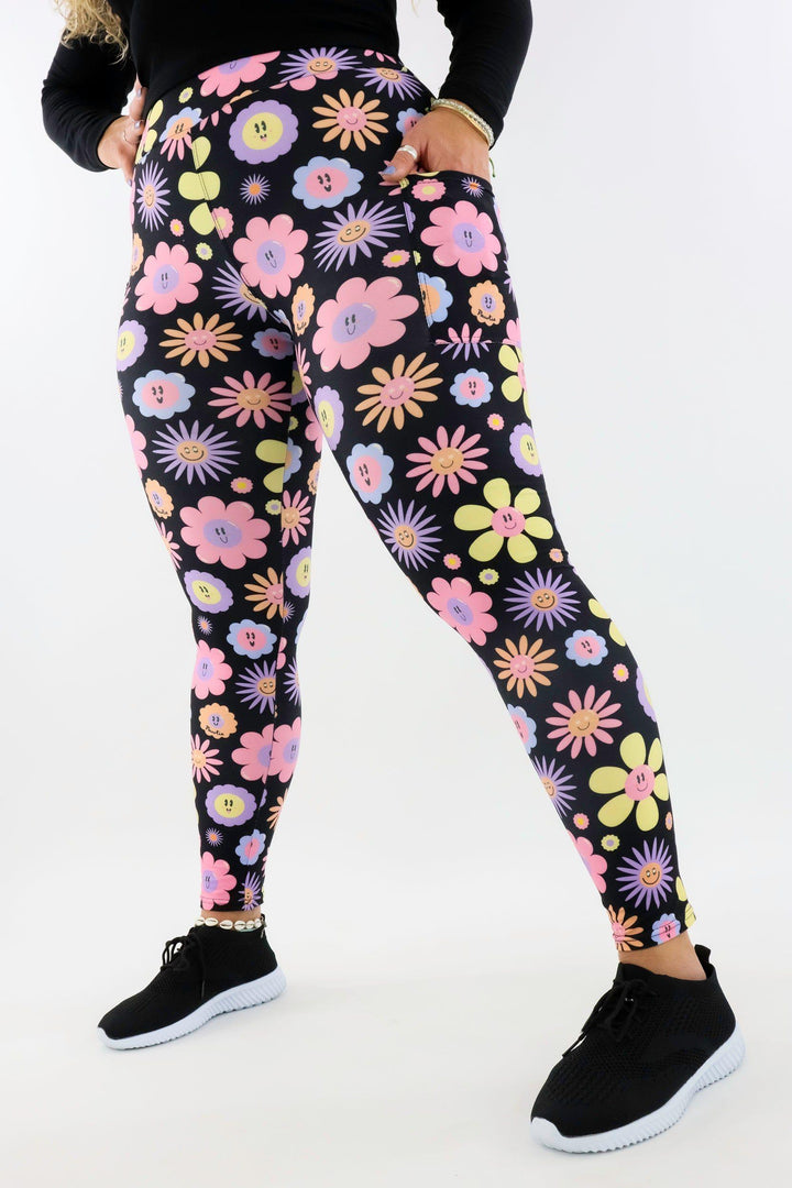 Smile Club 2.0 - Casual - Regular Full Leggings - Pockets Casual Full Leggings - Pockets Pawlie   