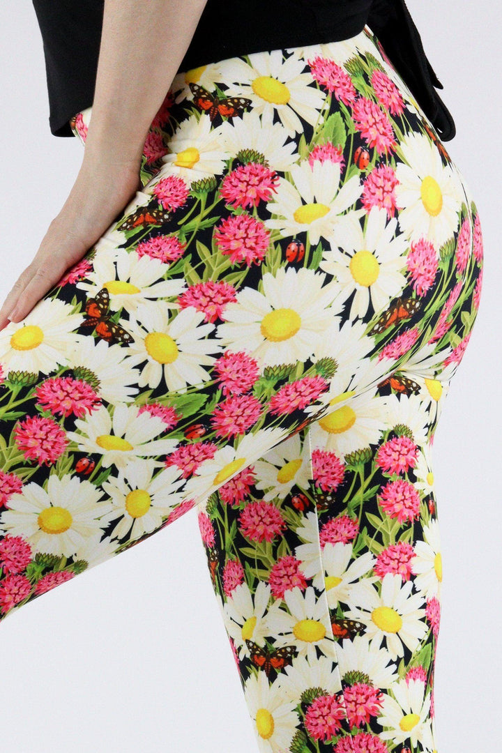 Daisy Meadow - Casual Capri Leggings Casual Capri Leggings Pawlie   