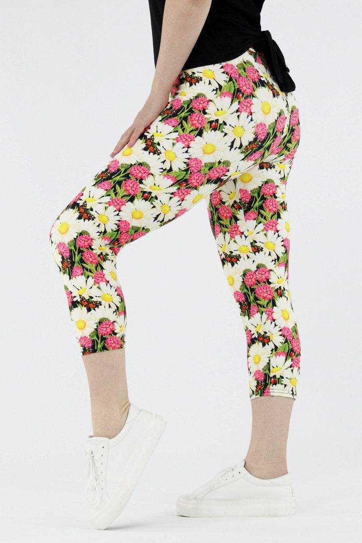 Daisy Meadow - Casual Capri Leggings Casual Capri Leggings Pawlie   