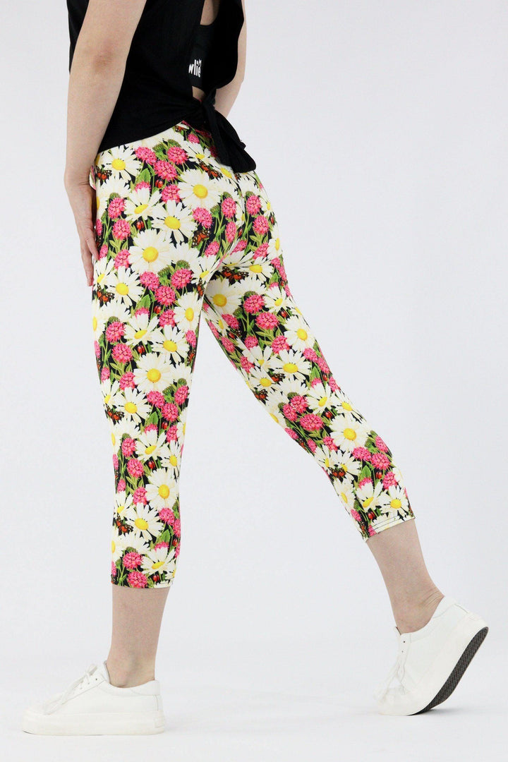 Daisy Meadow - Casual Capri Leggings Casual Capri Leggings Pawlie   