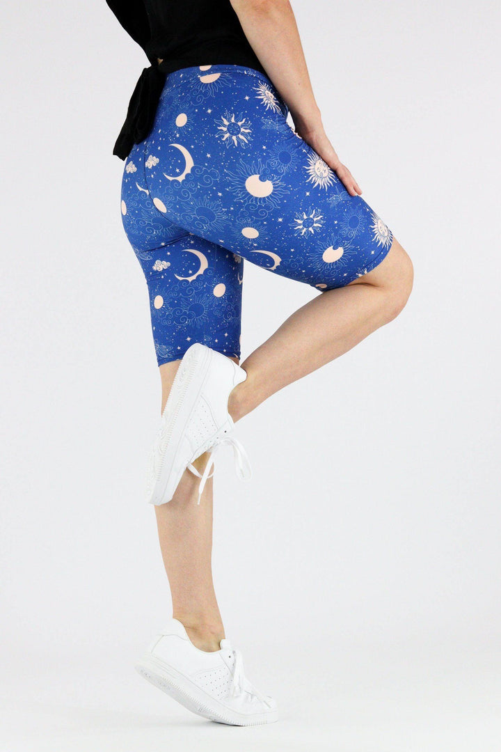 Celestial Rays - Casual Long Shorts Casual Shorts Pawlie   