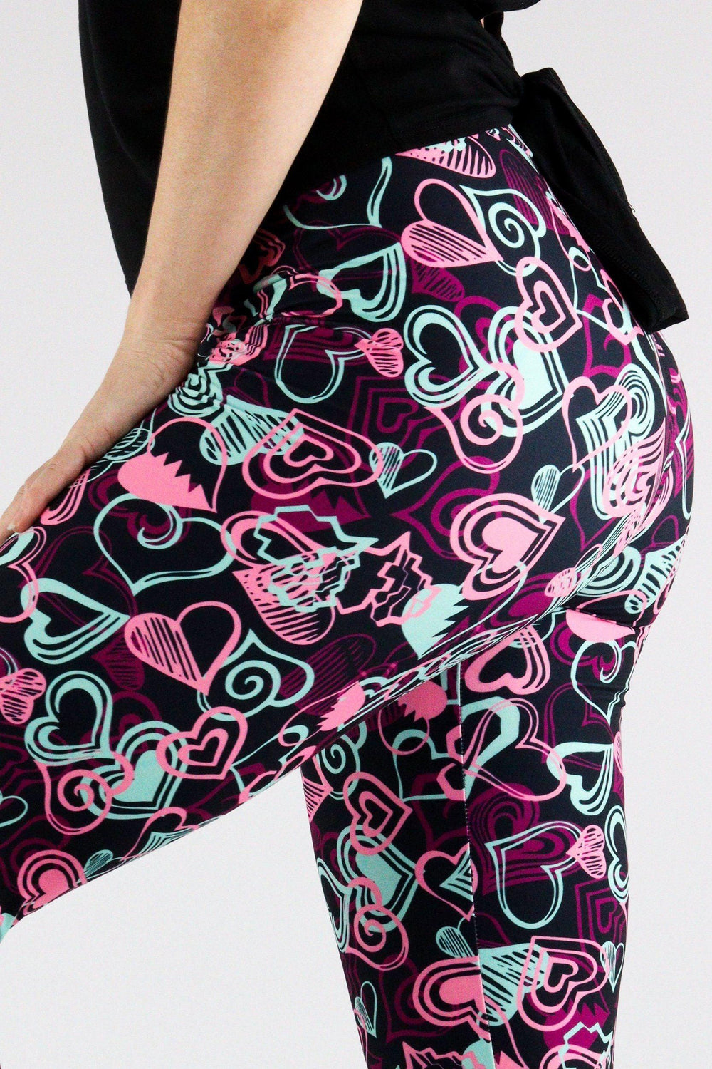 Lots of Love - Casual Leggings Casual Full Leggings Pawlie   