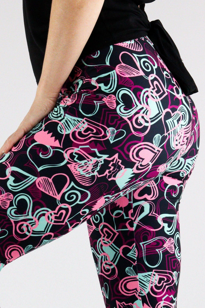 Lots of Love - Casual Leggings Casual Full Leggings Pawlie   