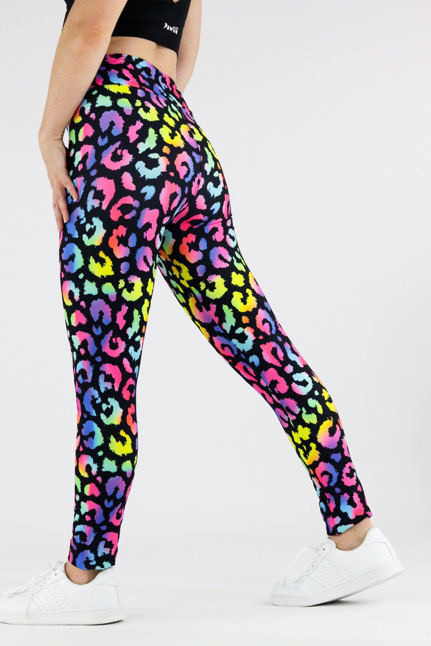 Radiant Leopard - Casual - Long Full Leggings Casual Full Leggings Pawlie   