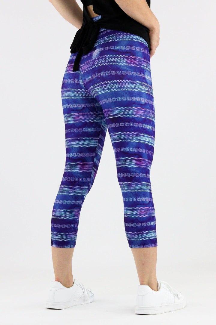 Boho Opal - Casual Capri Leggings Casual Capri Leggings Pawlie   