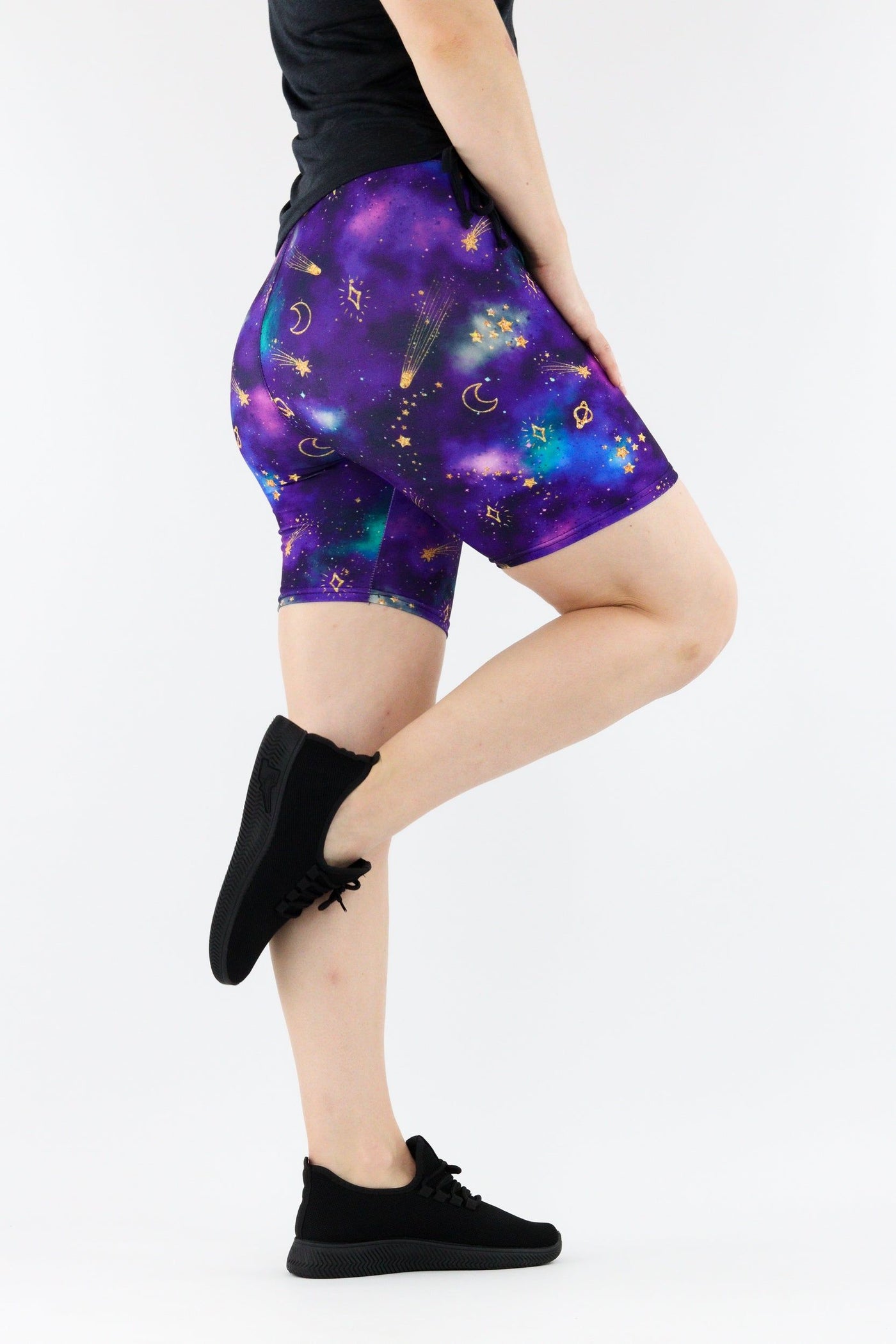 Sparkle Space - Casual Mid Shorts Casual Shorts Pawlie   