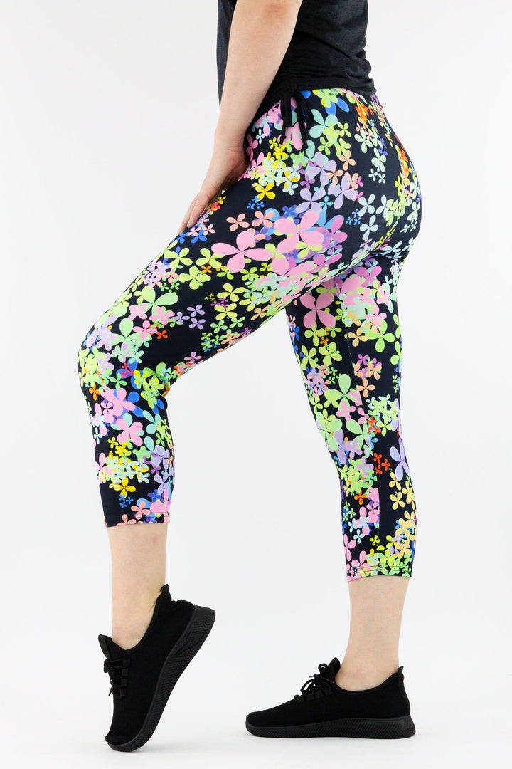 Plethora Flora - Casual Capri Leggings Casual Capri Leggings Pawlie   