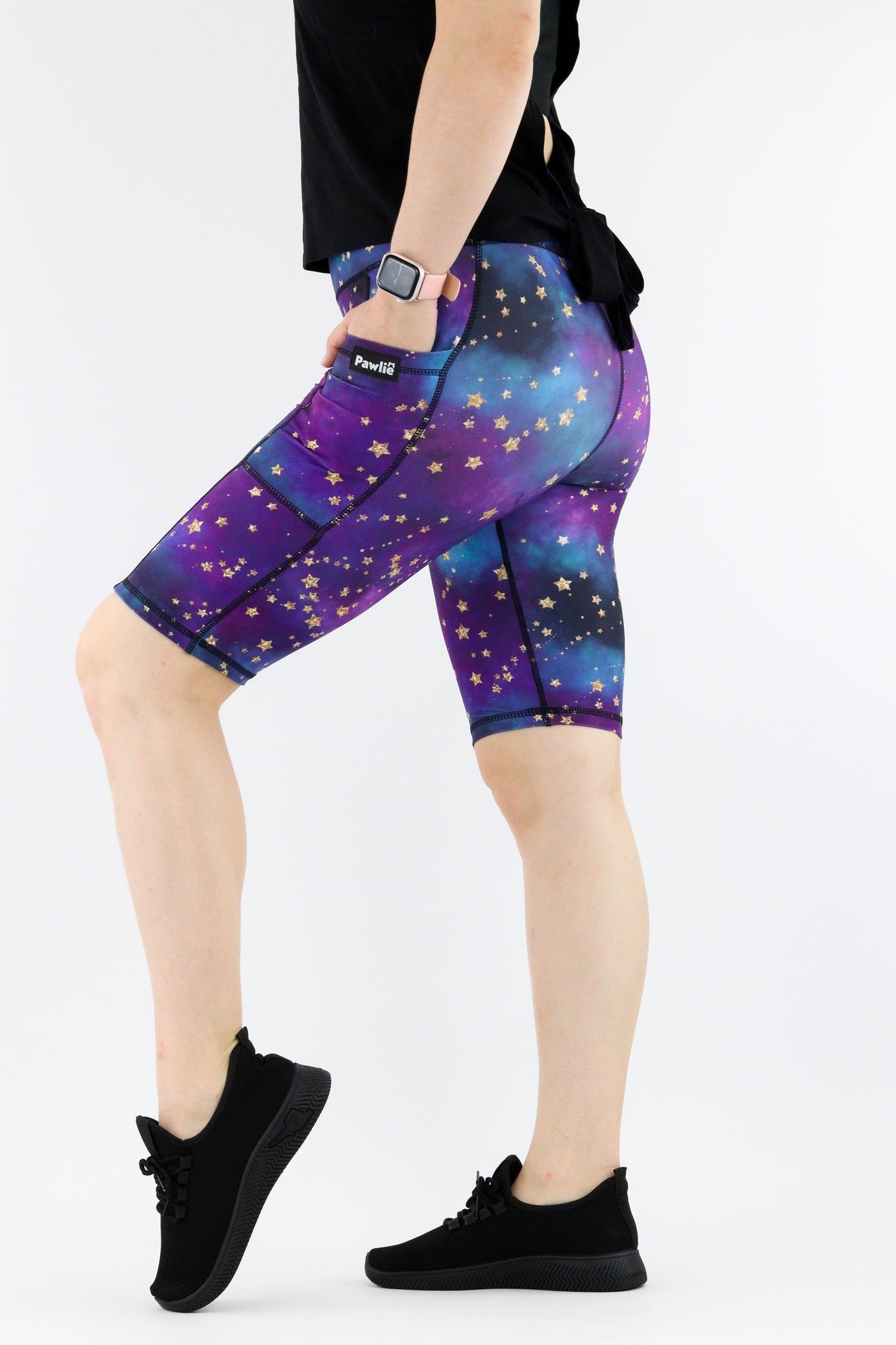 Universe Shimmer - Hybrid 1.0 - Leg Pockets - Long Shorts Hybrid Shorts Pawlie   