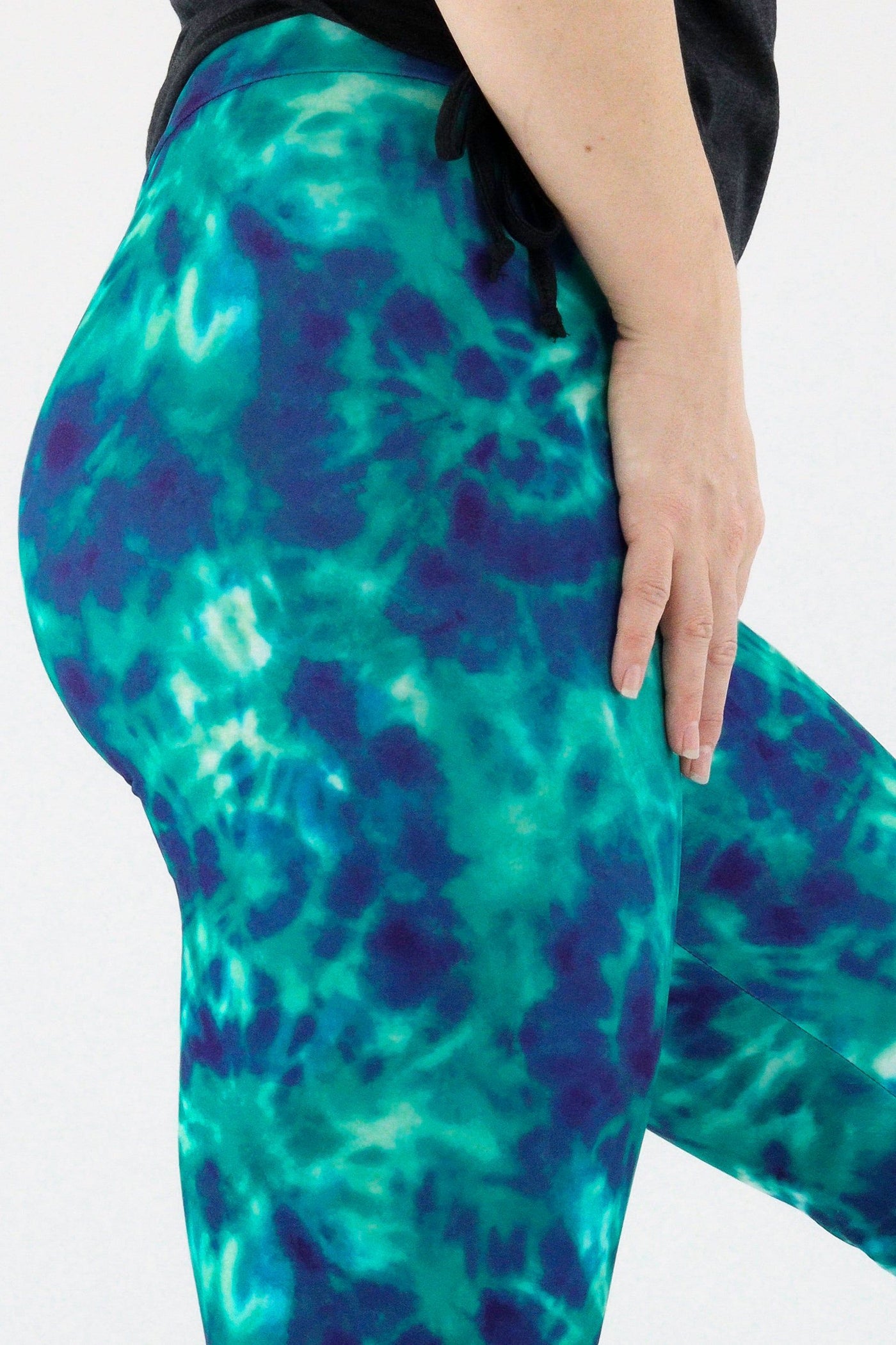 Tie Dye Envy - Casual Capri Leggings Casual Capri Leggings Pawlie   