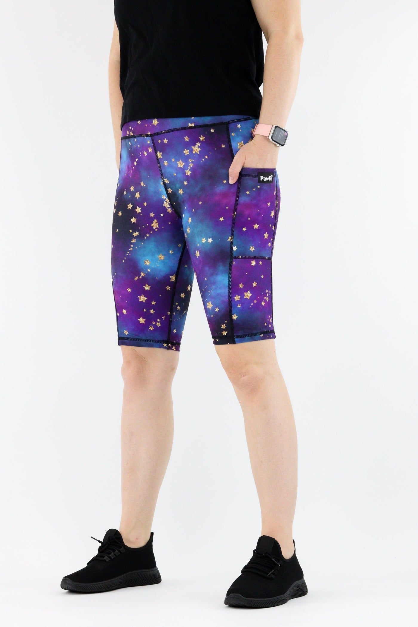 Universe Shimmer - Hybrid 1.0 - Leg Pockets - Long Shorts Hybrid Shorts Pawlie   