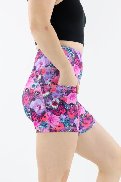 Florescence - Hybrid 2.0 - Leg Pockets - Shorty Shorts Hybrid Shorts Pawlie   