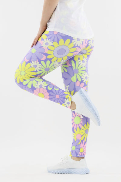 Candy Flower - Casual - Long Full Leggings Casual Full Leggings Pawlie   