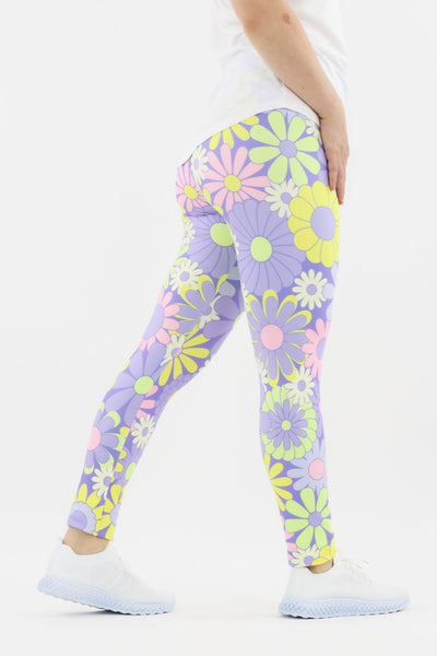 Candy Flower - Casual - Long Full Leggings Casual Full Leggings Pawlie   