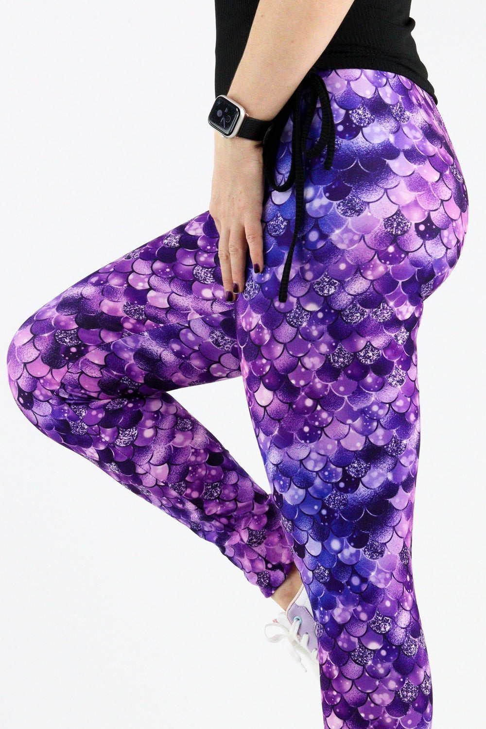 Royal Mermaid - Casual Full Leggings Casual Full Leggings Pawlie   