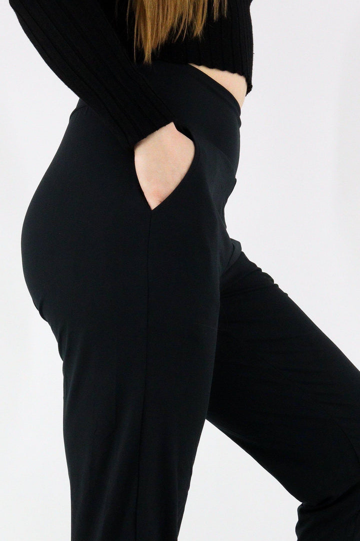 Black - Hybrid 'Soft' Pocket Joggers 1.0 Hybrid Joggers Pawlie   