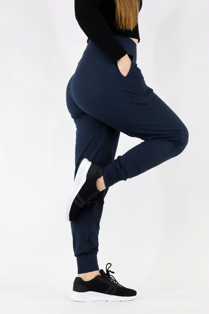 Navy - Hybrid 'Soft' Pocket Joggers 1.0 Hybrid Joggers Pawlie   