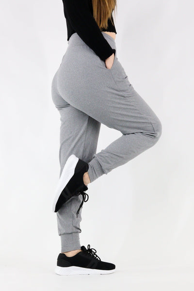 Light Heather Grey - Hybrid 'Soft' Pocket Joggers 1.0 Hybrid Joggers Pawlie   