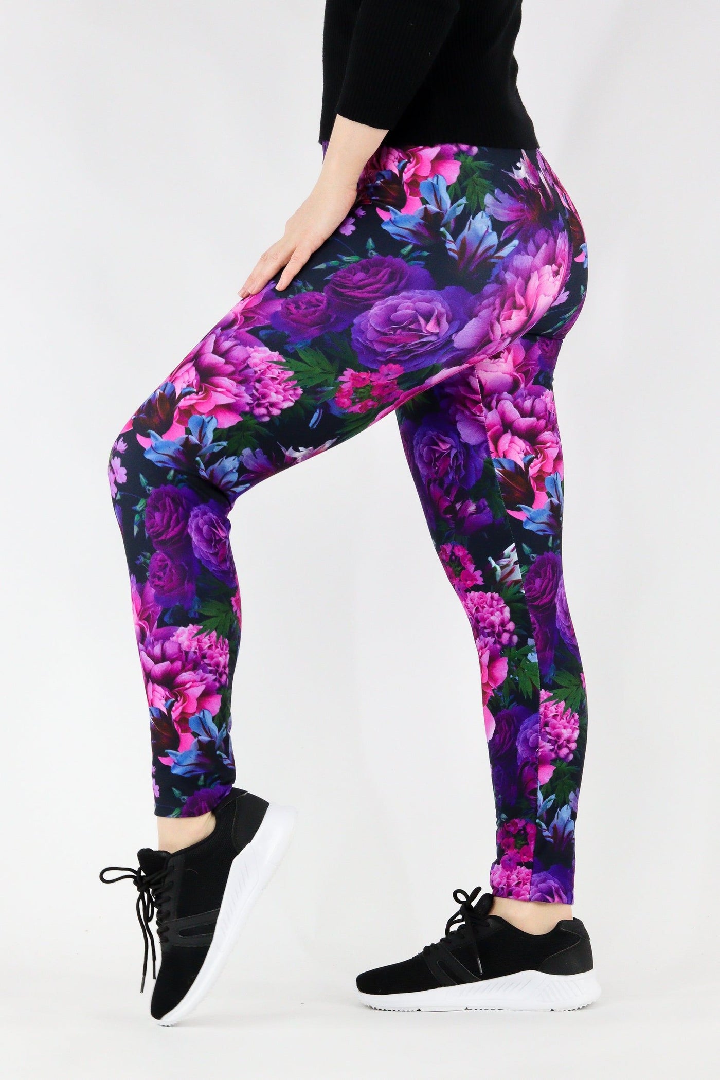 Serenity Flora - Casual - Long Full Leggings Casual Full Leggings Pawlie   