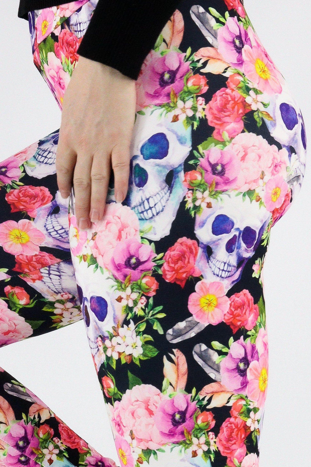 Dead Pretty - Casual - Long Full Leggings Casual Full Leggings Pawlie   