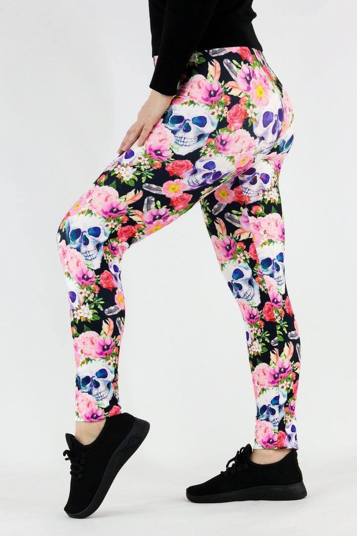 Dead Pretty - Casual - Long Full Leggings Casual Full Leggings Pawlie   