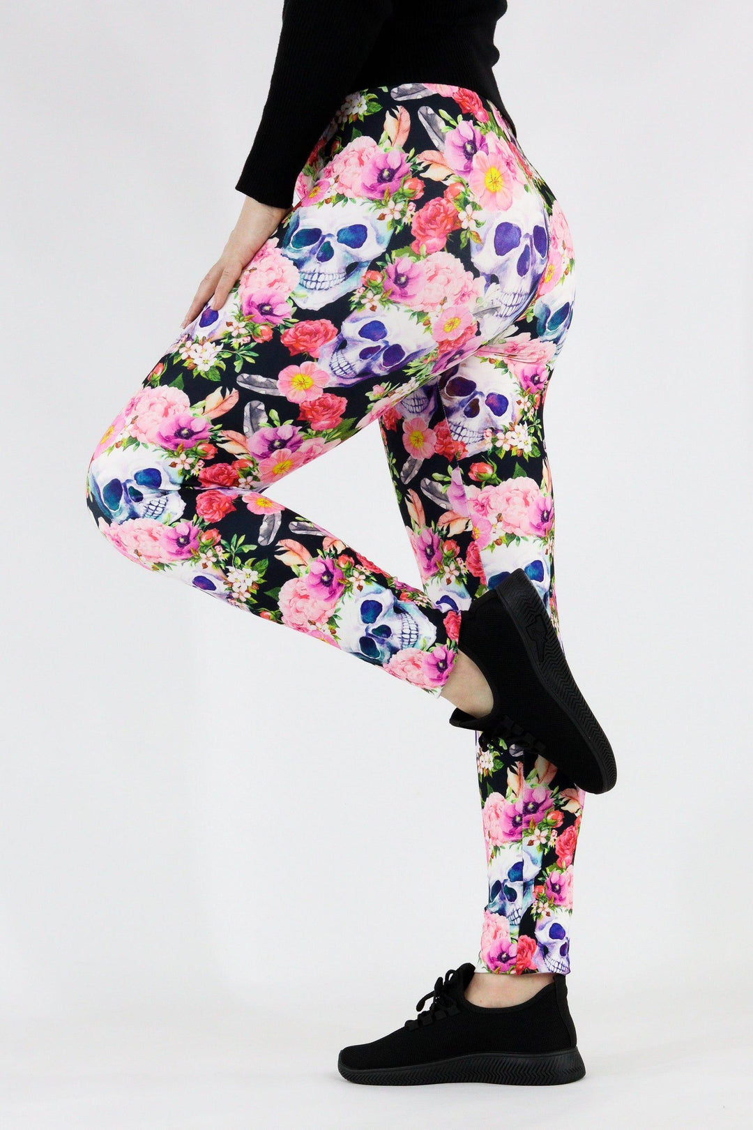 Dead Pretty - Casual - Long Full Leggings Casual Full Leggings Pawlie   