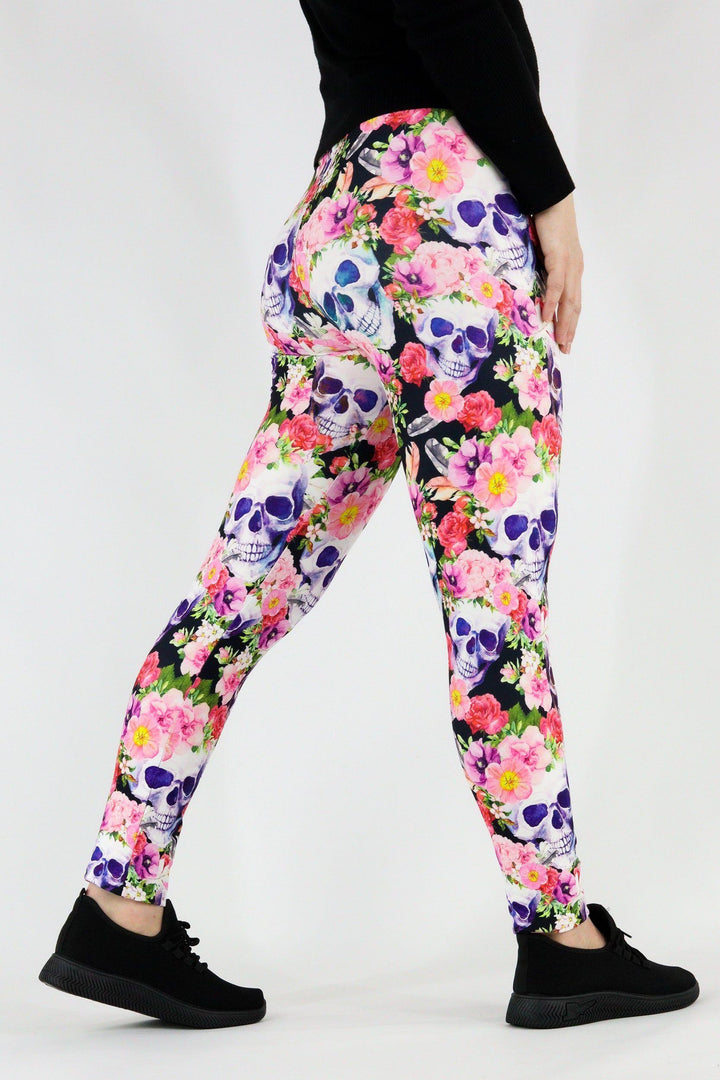 Dead Pretty - Casual - Long Full Leggings Casual Full Leggings Pawlie   