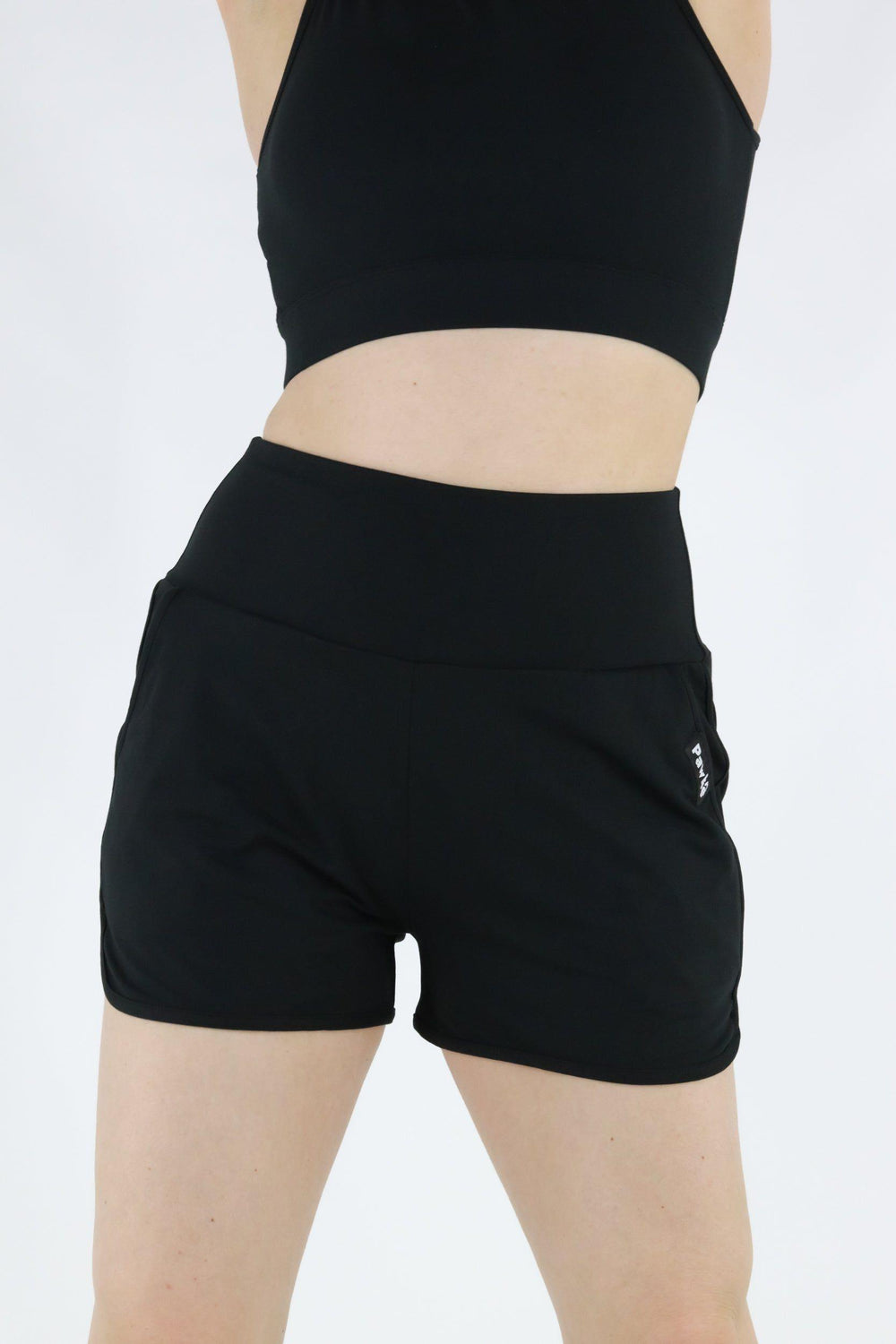 Black - Hybrid - Pocket Short Joggers 1.0 Hybrid Joggers Pawlie   